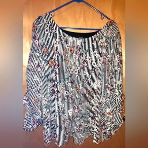 Soft floral 3XL Alyx Blouse